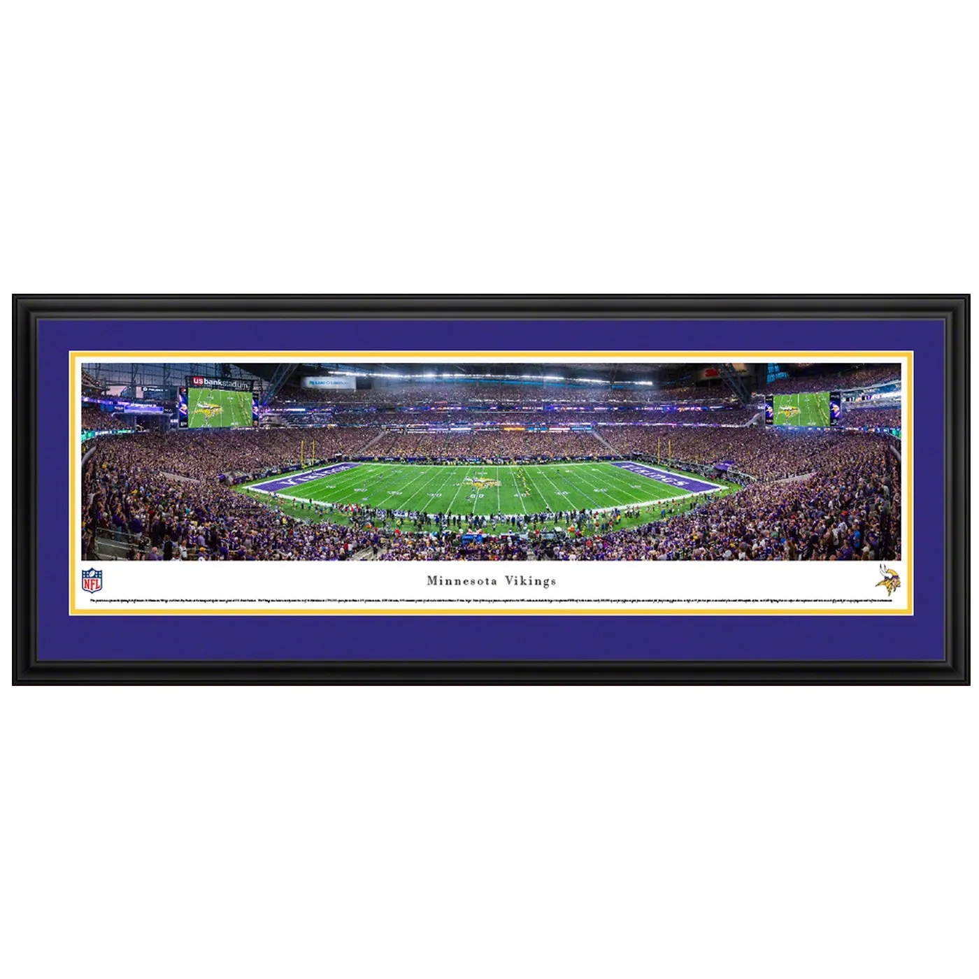 Minnesota Vikings US Bank Stadium Inaugural Game Panoramic Picture (Shipped)