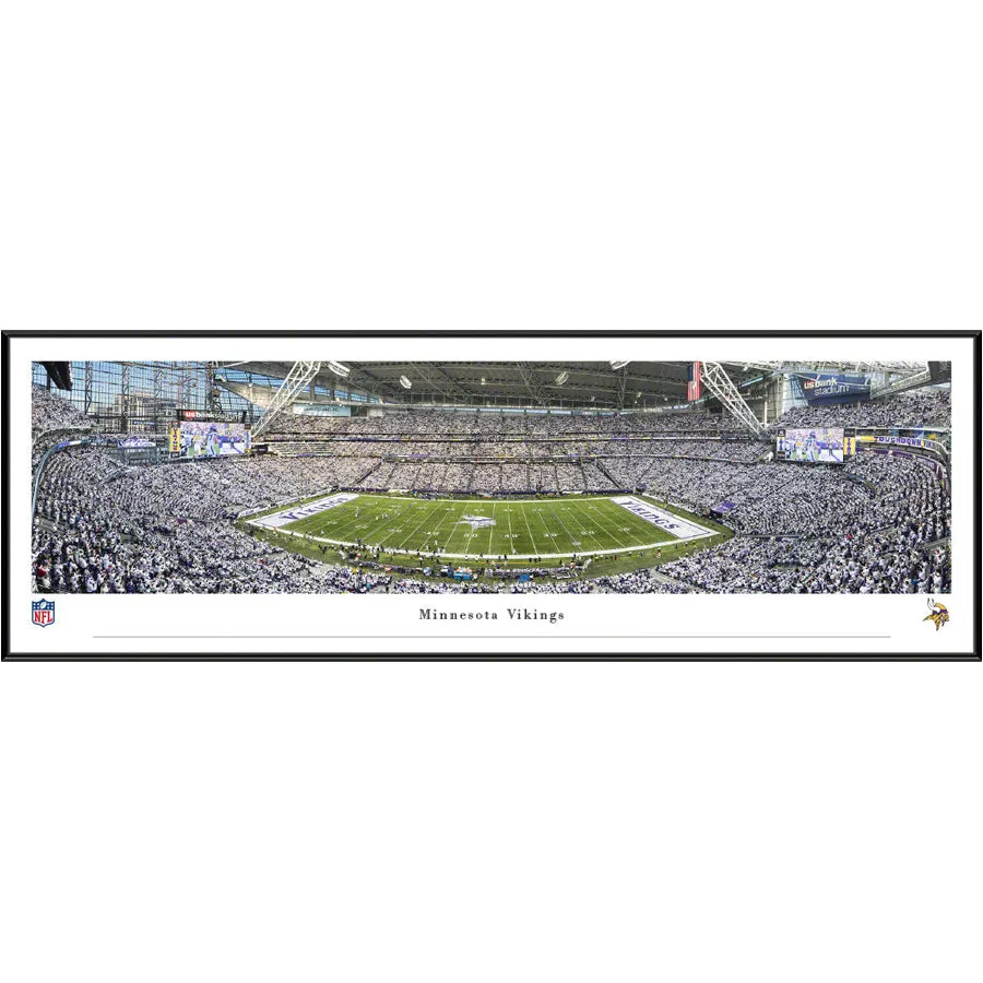 Minnesota Vikings Whiteout Panoramic Picture (In-Store Pickup)