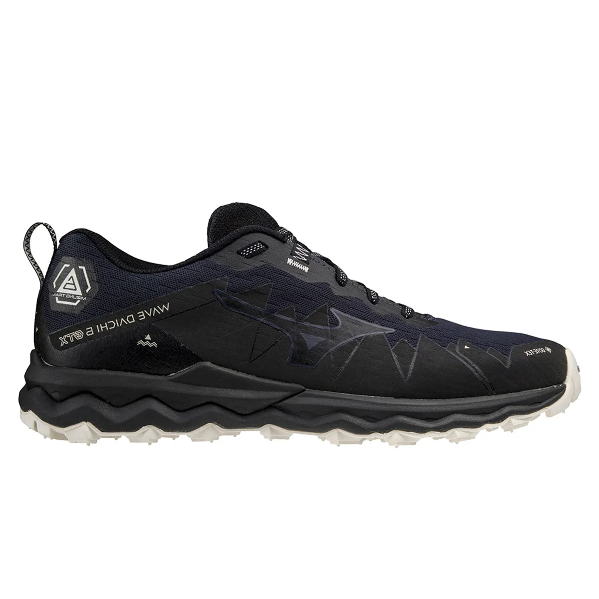 Mizuno Wave Daichi 6 GTX Mens | Indiaink/pgold/black