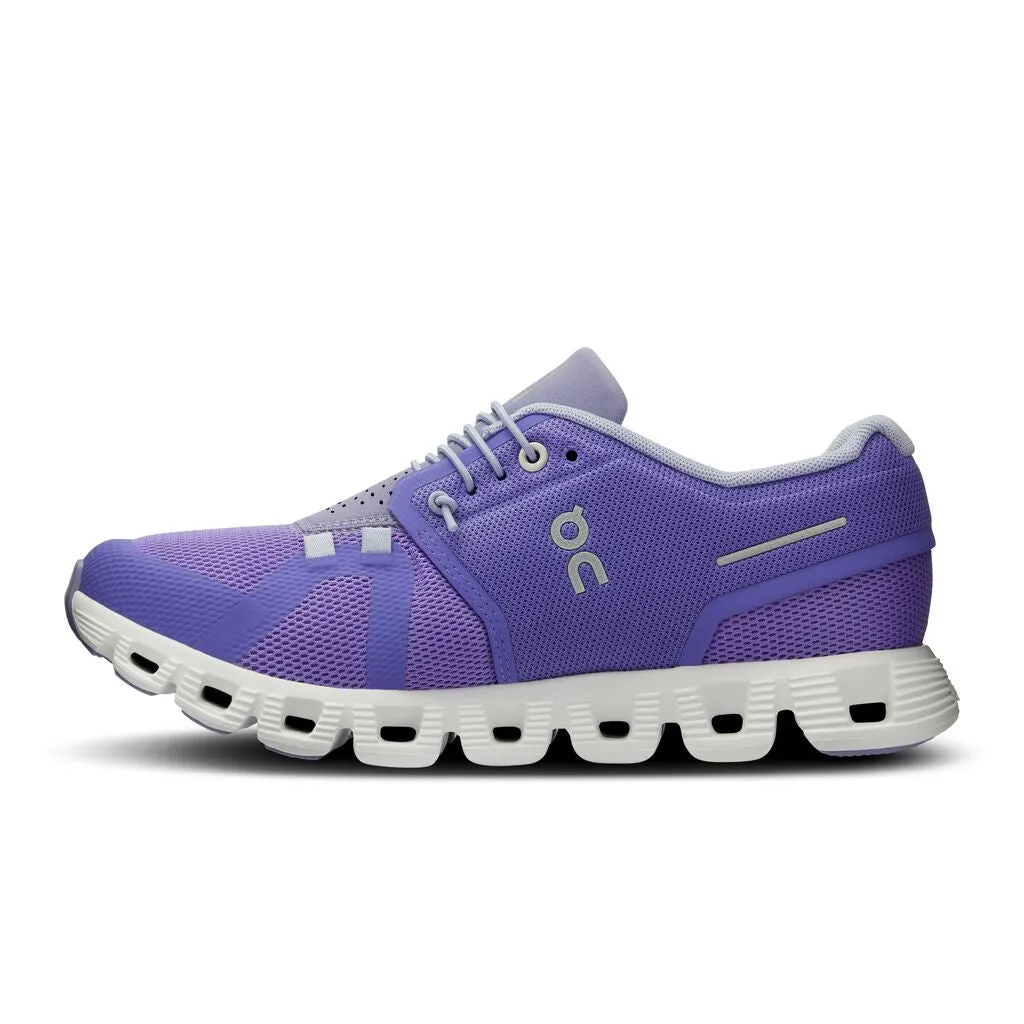 'On Running' Women's Cloud 5 - Blueberry / Feather