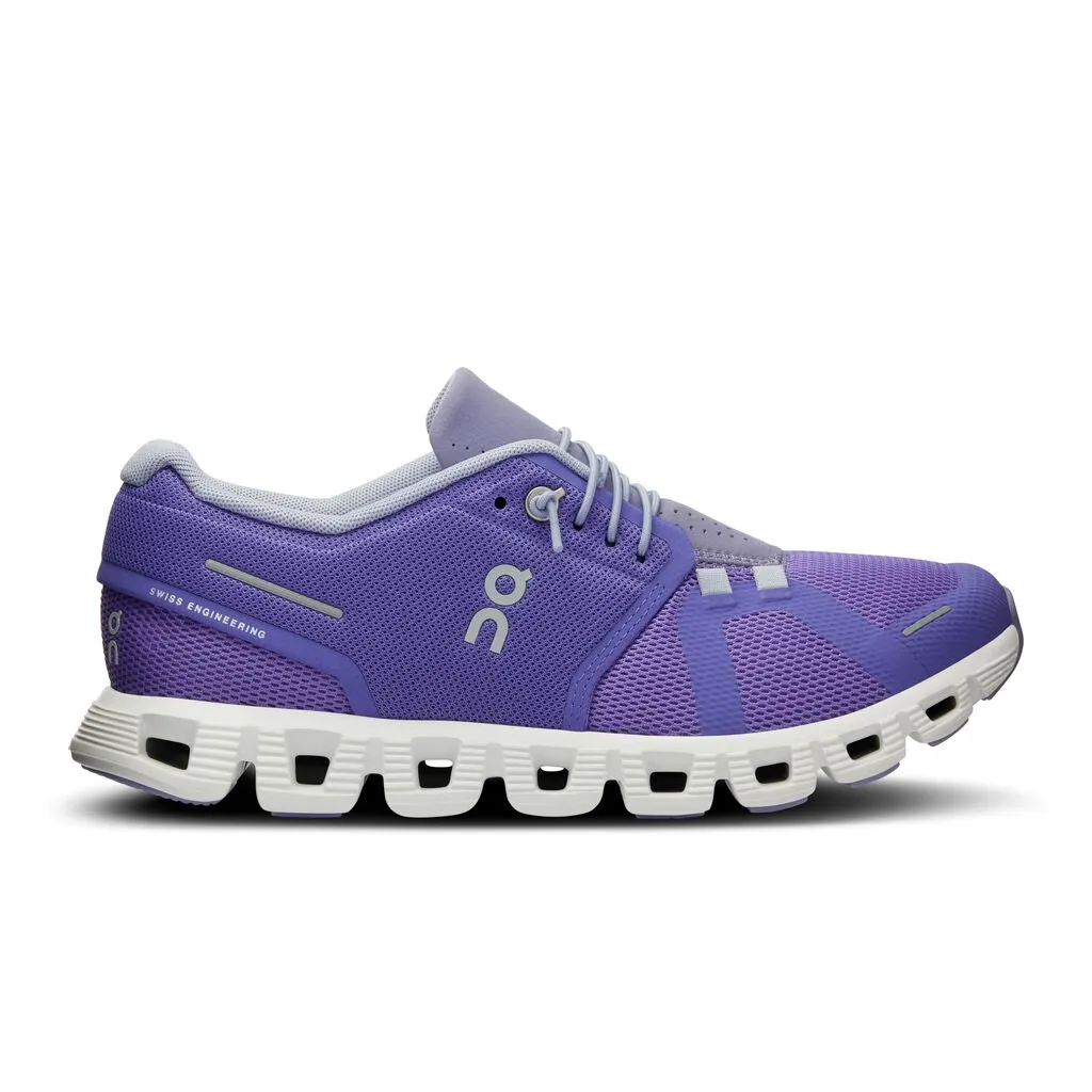 'On Running' Women's Cloud 5 - Blueberry / Feather