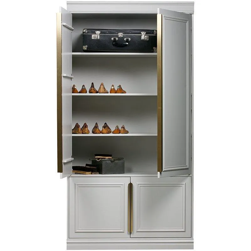 Organize Mist Pine Wood Cabinet