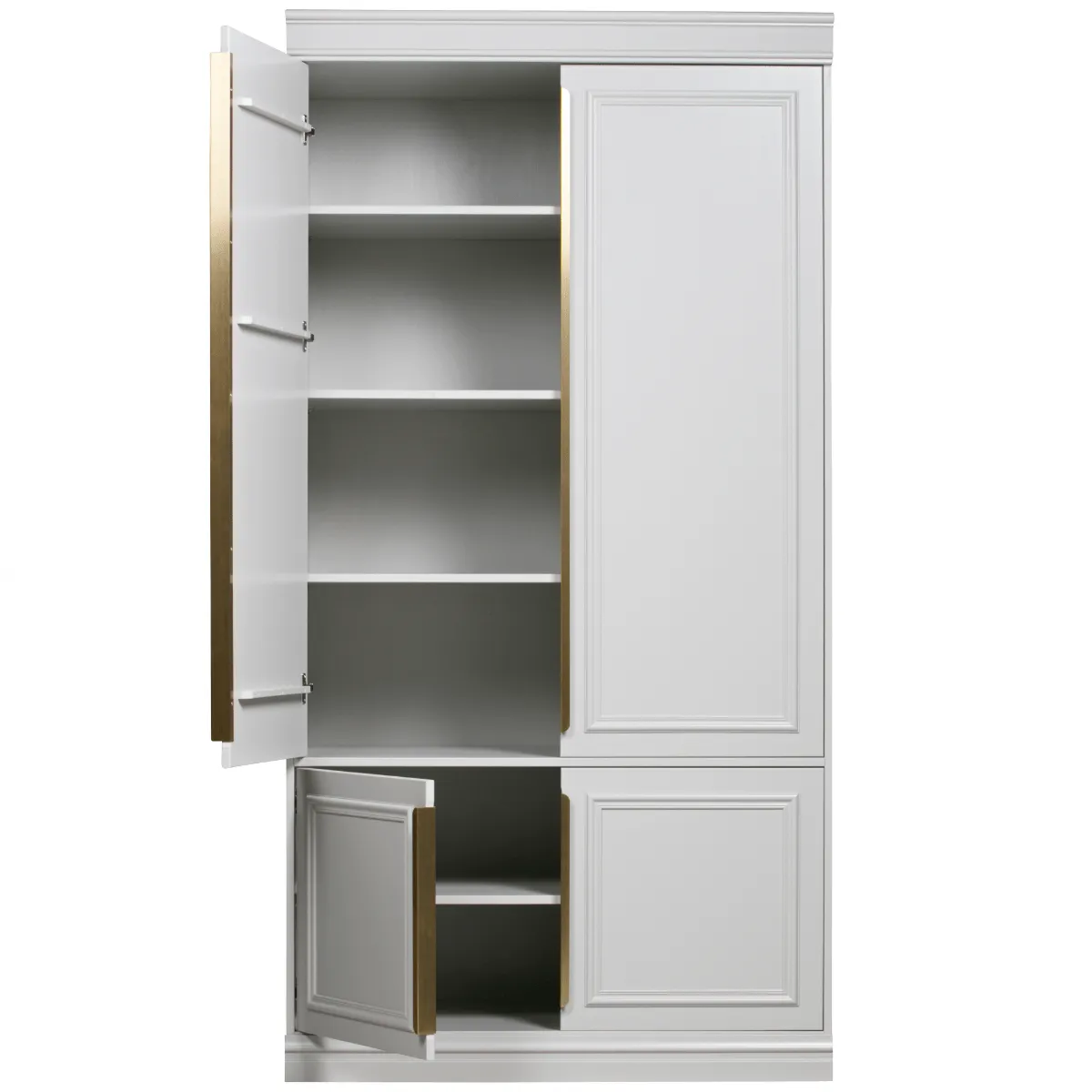 Organize Mist Pine Wood Cabinet