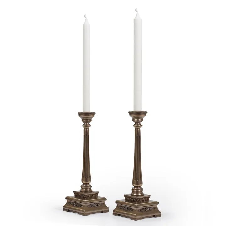 Oriental Candle Holder Set Of 2