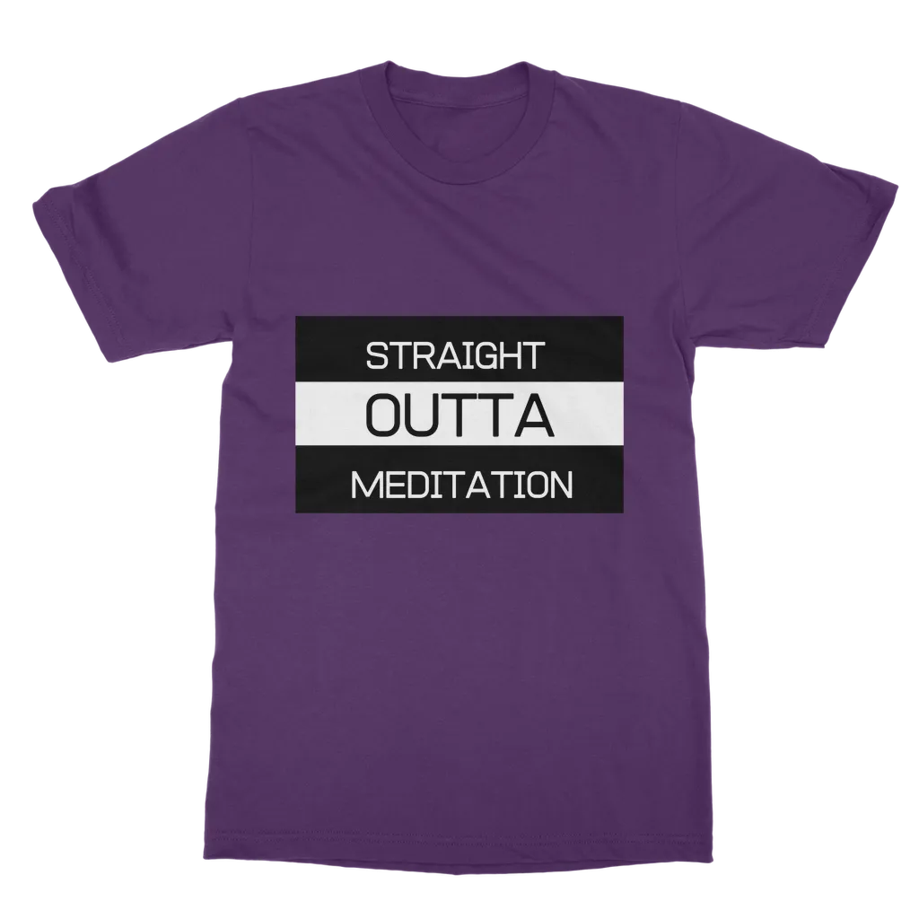 Outta Meditation Classic Heavy Cotton Adult T-Shirt