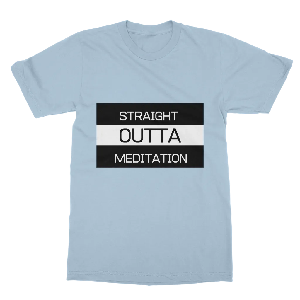 Outta Meditation Classic Heavy Cotton Adult T-Shirt