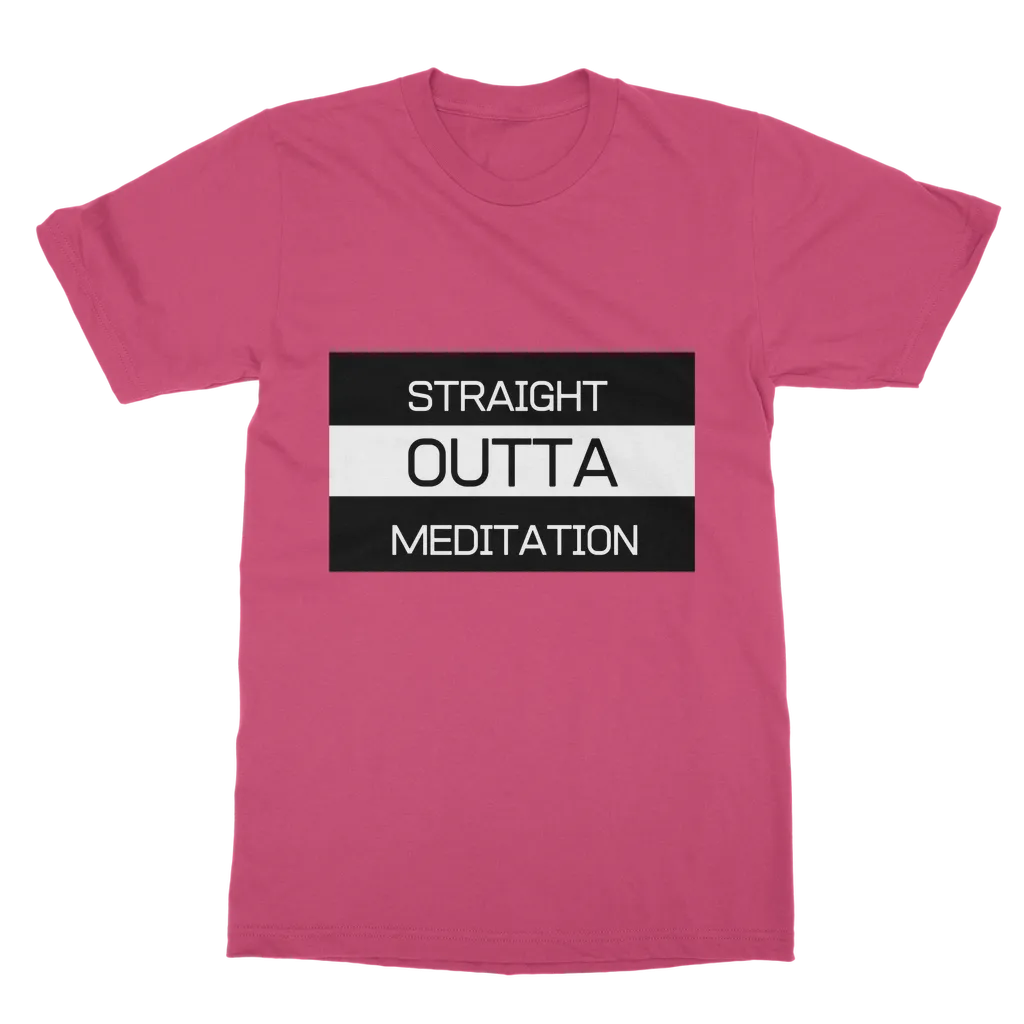 Outta Meditation Classic Heavy Cotton Adult T-Shirt