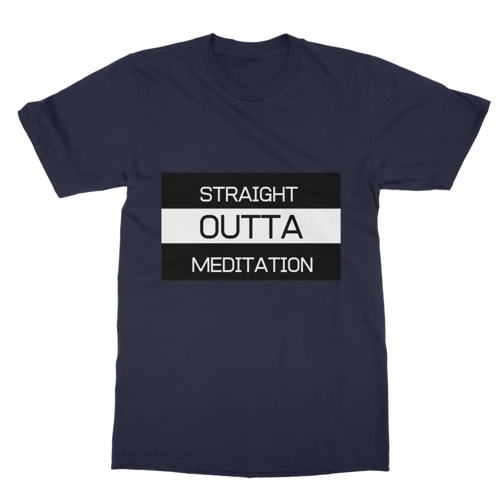 Outta Meditation Classic Heavy Cotton Adult T-Shirt