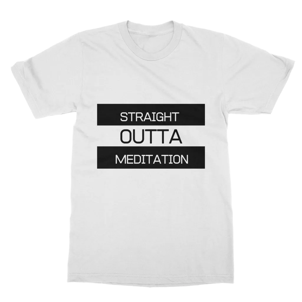 Outta Meditation Classic Heavy Cotton Adult T-Shirt