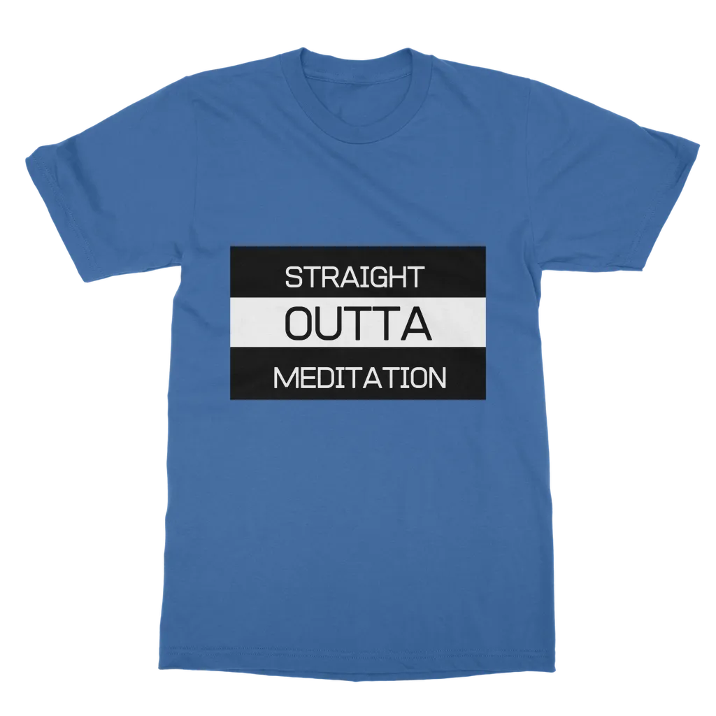 Outta Meditation Classic Heavy Cotton Adult T-Shirt