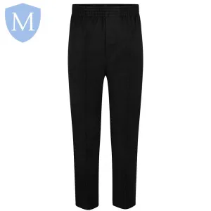 Plain Sports Fleece Jogging Trousers - Black (POA)