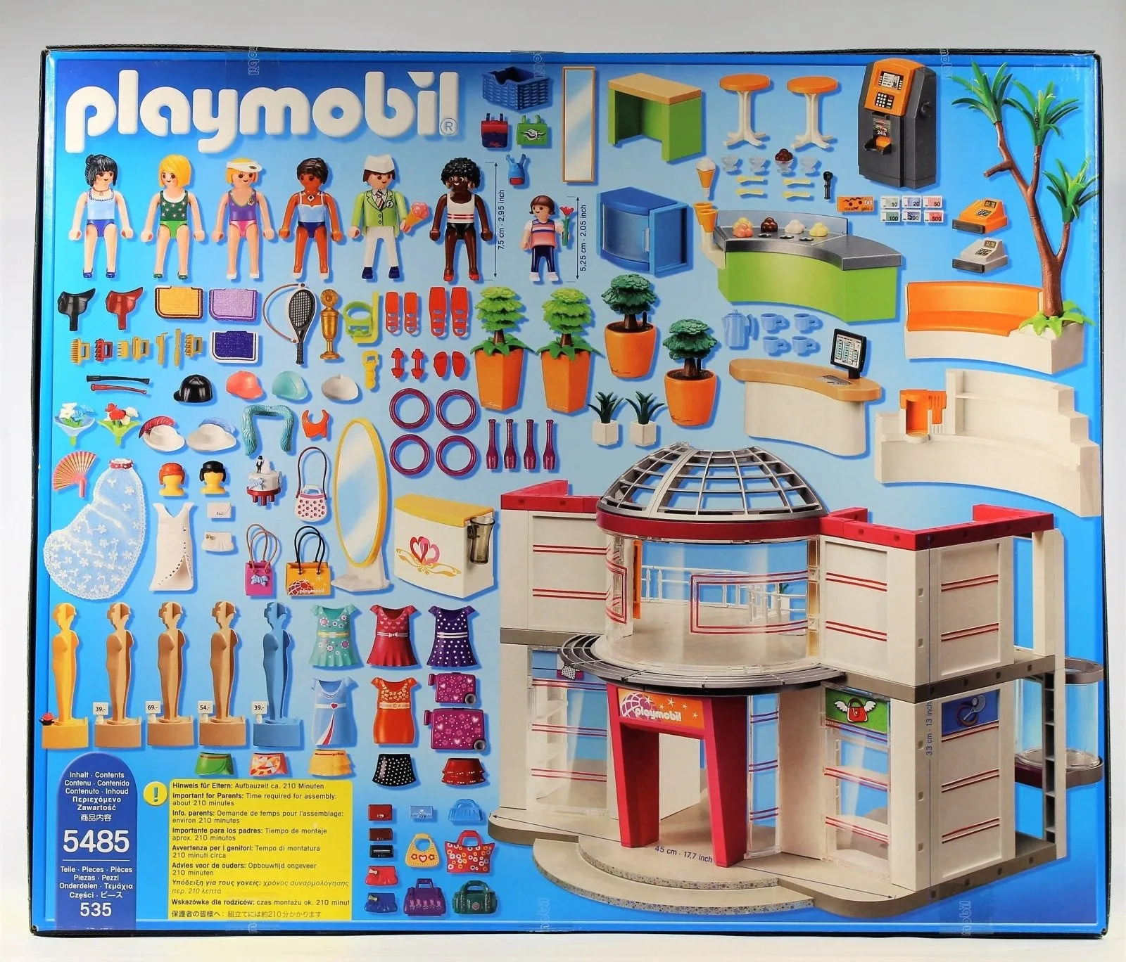 PLAYMOBIL 5485 Furnished Shopping Mall Playset