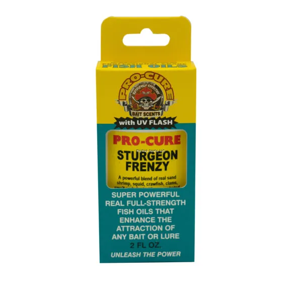 Pro-Cure Bait Oil 2oz Sturgeon Frenzy