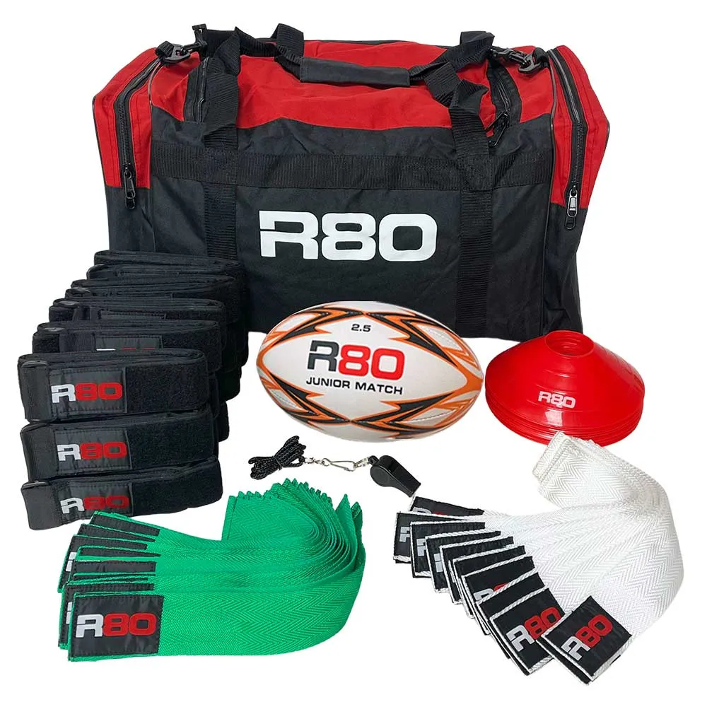 R80 Junior Rippa Rugby Game Sets -  10 Player Teams