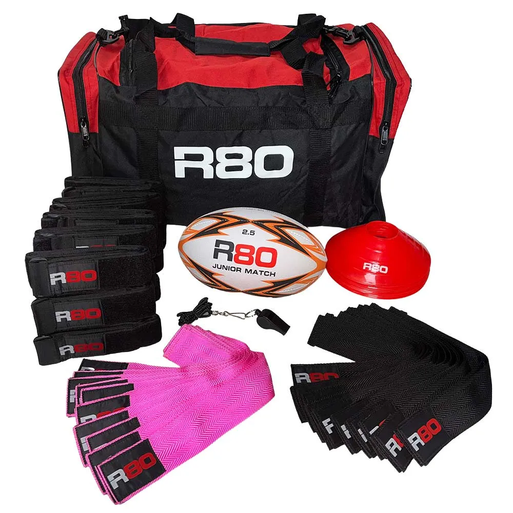 R80 Junior Rippa Rugby Game Sets -  10 Player Teams