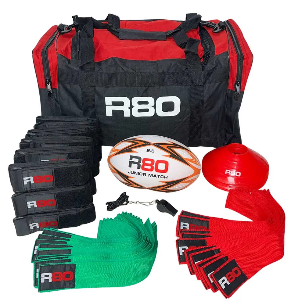 R80 Junior Rippa Rugby Game Sets -  10 Player Teams