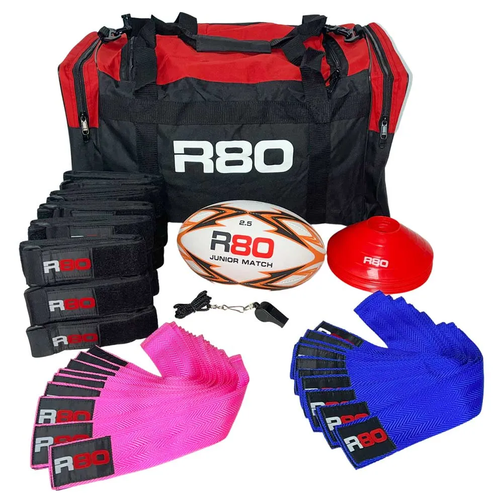 R80 Junior Rippa Rugby Game Sets -  10 Player Teams