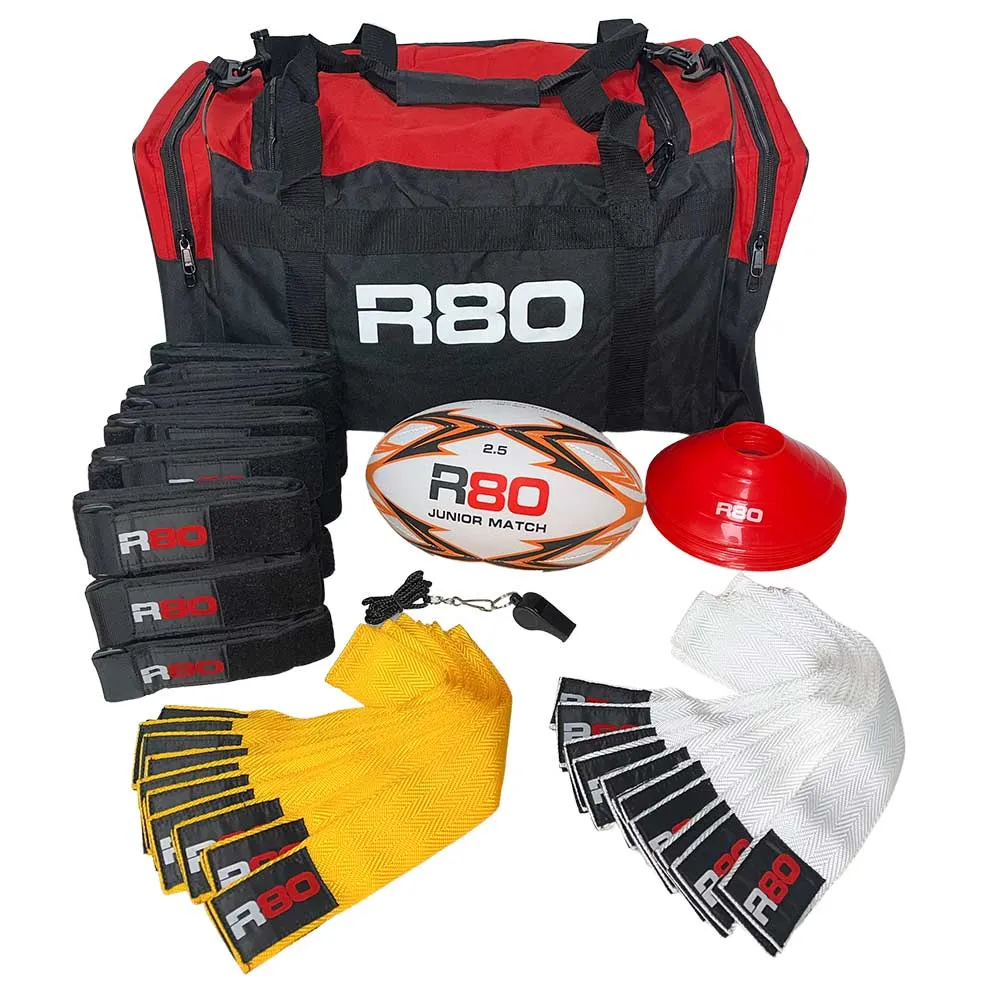 R80 Junior Rippa Rugby Game Sets -  10 Player Teams