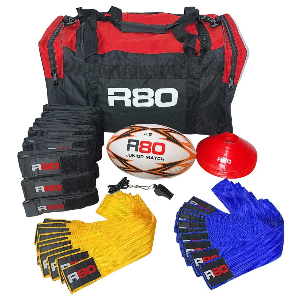 R80 Junior Rippa Rugby Game Sets -  10 Player Teams