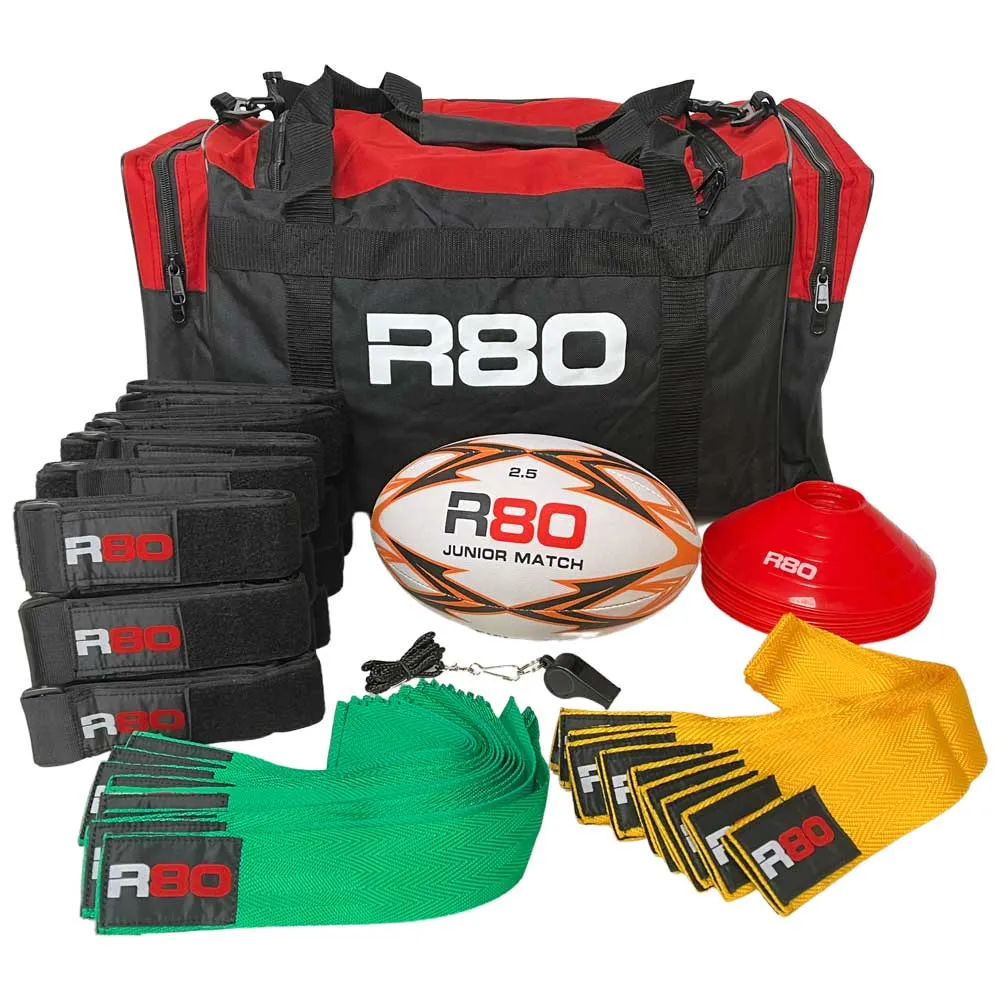 R80 Junior Rippa Rugby Game Sets -  10 Player Teams