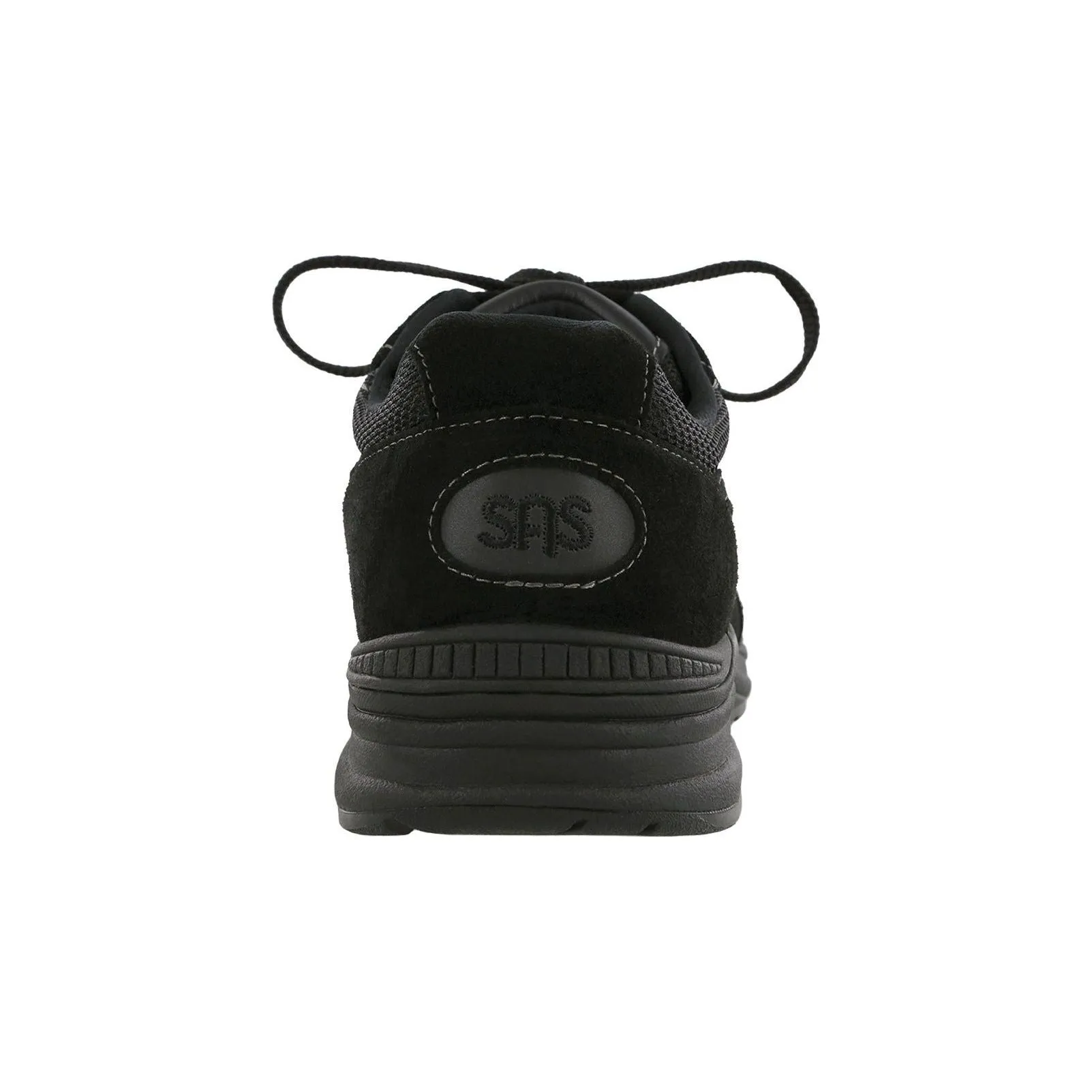 SAS Men's Journey Mesh Lace Up in Black Wide