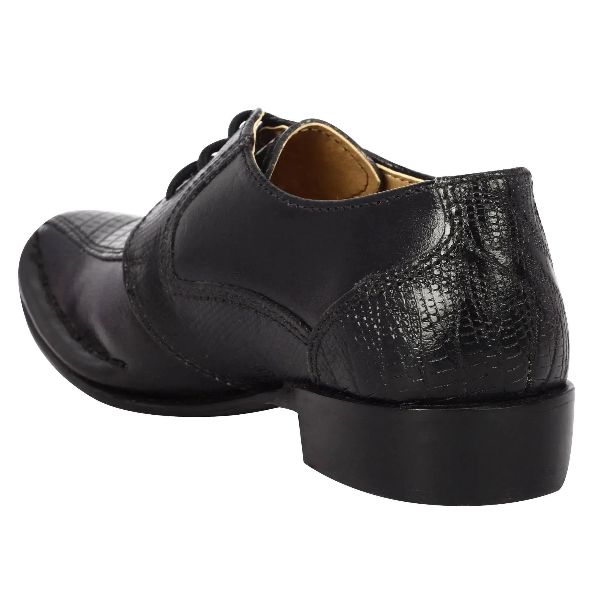 Senior Leather Oxford Style Kids Dress Shoes