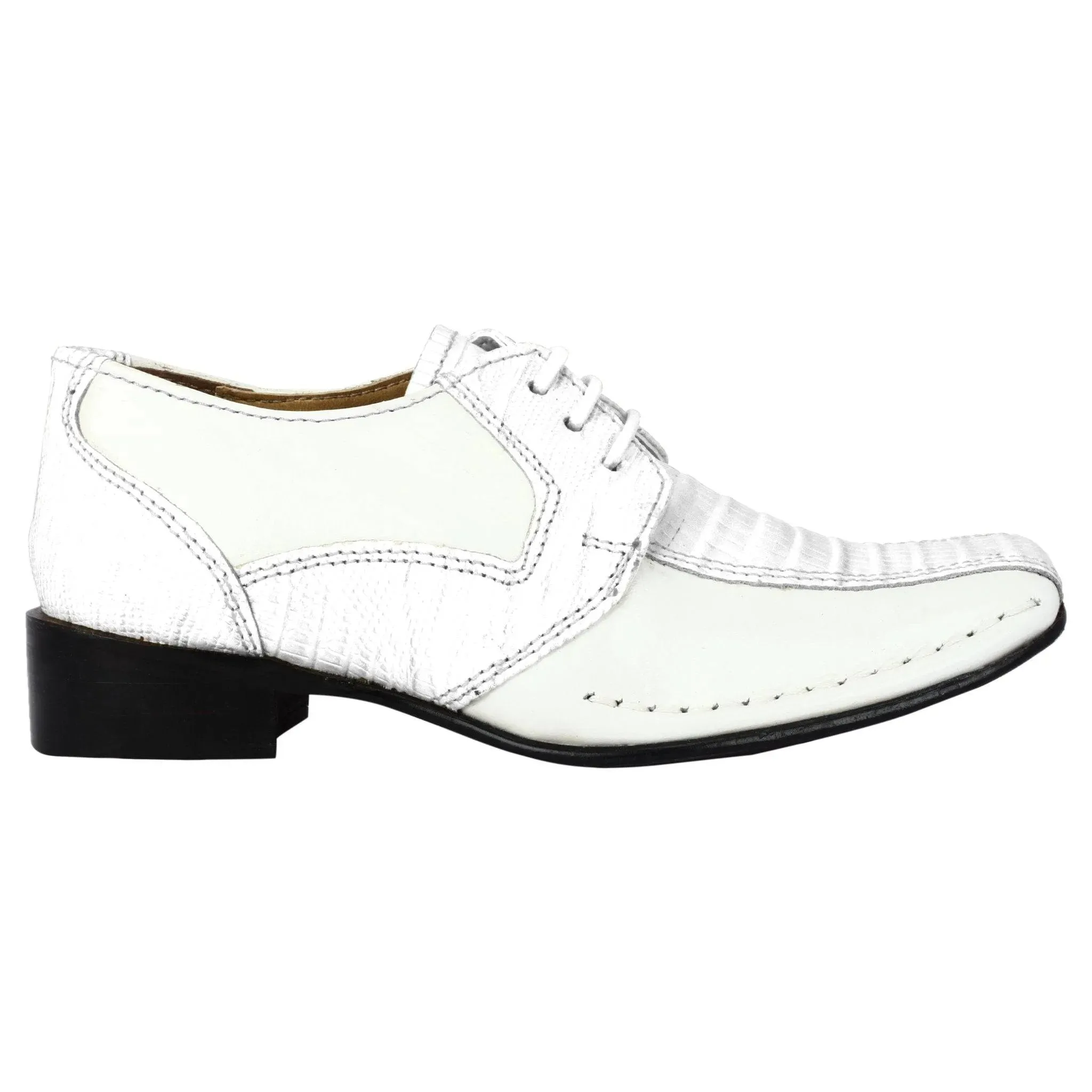 Senior Leather Oxford Style Kids Dress Shoes