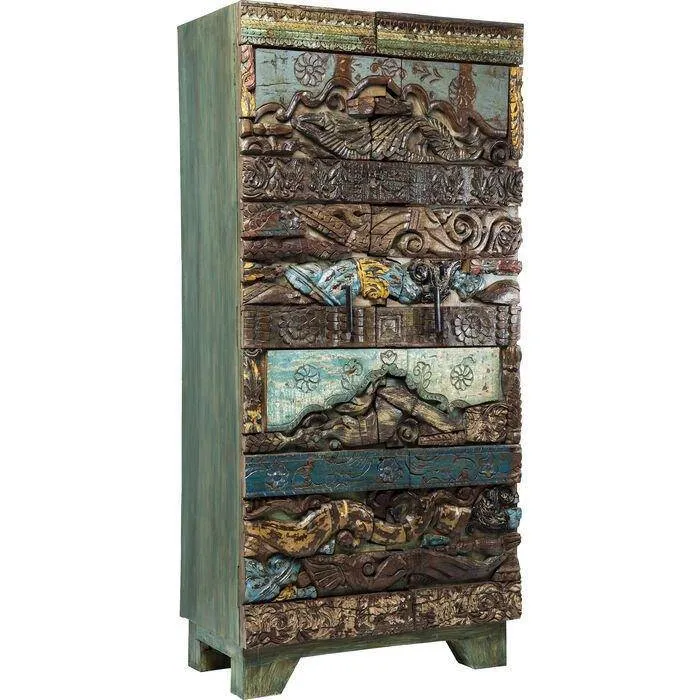 Shanti Surprise Puzzle Mango Wood Cabinet