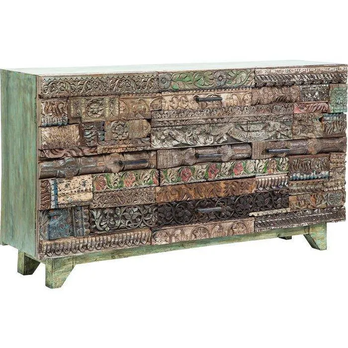 Shanti Surprise Puzzle Mango Wood Sideboard