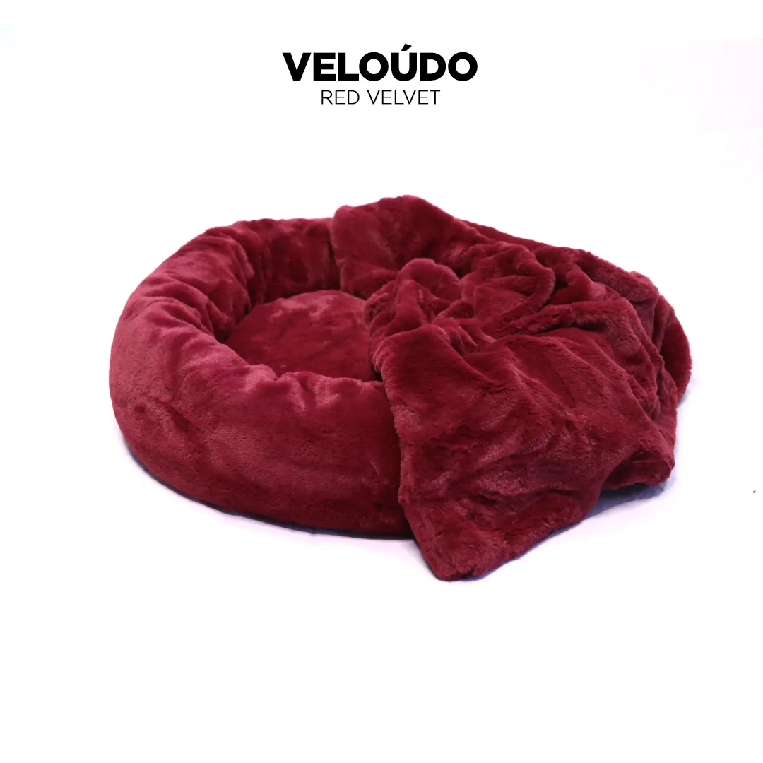 Short-Fur Velvet Veloúdo Extra-Large 110cm IREMIA™ Dog Bed