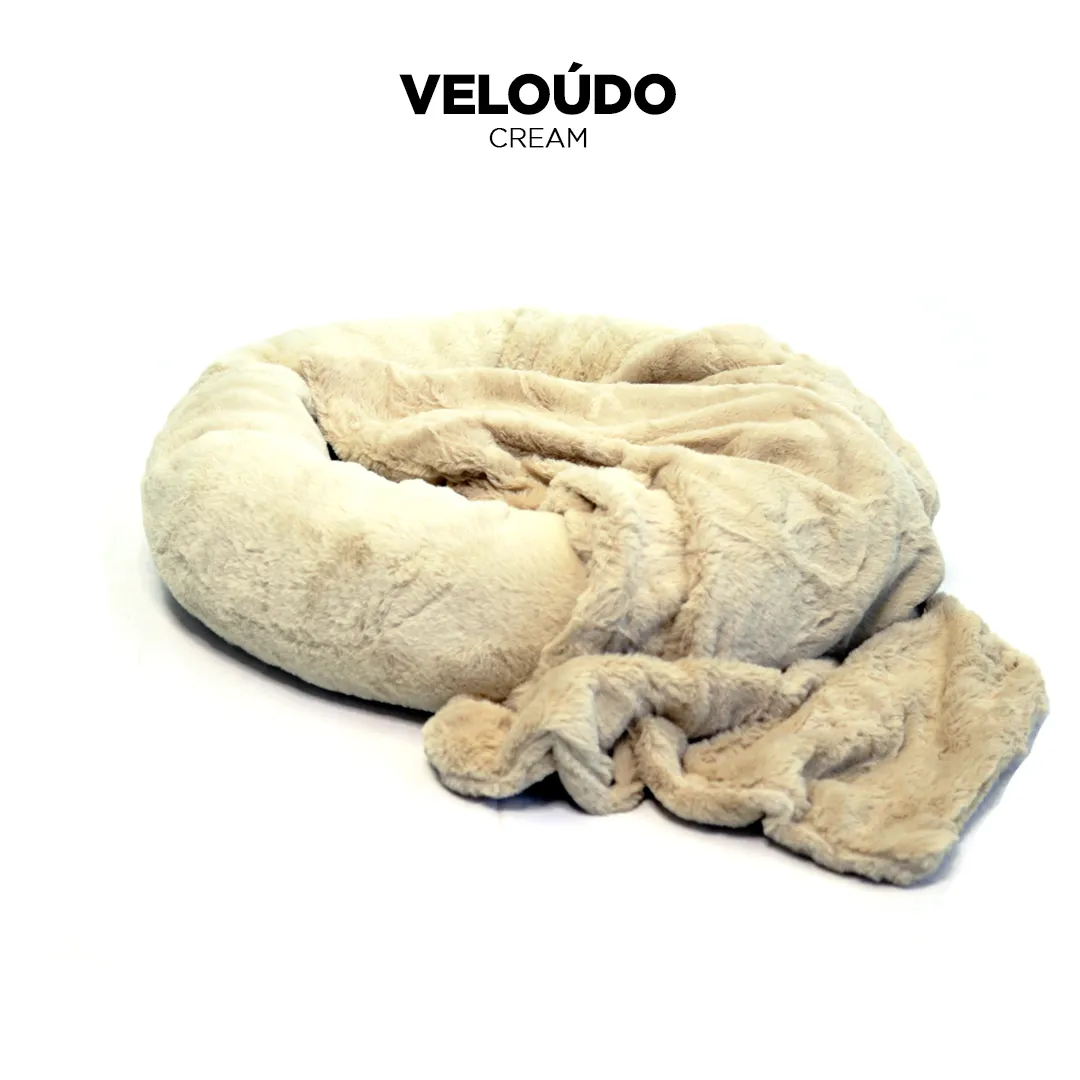 Short-Fur Velvet Veloúdo Extra-Large 110cm IREMIA™ Dog Bed