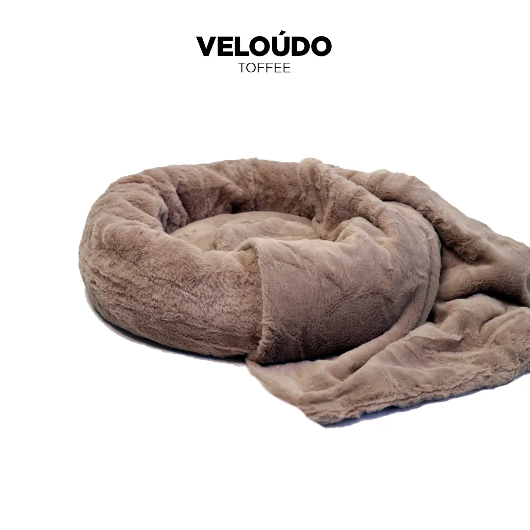 Short-Fur Velvet Veloúdo Extra-Large 110cm IREMIA™ Dog Bed