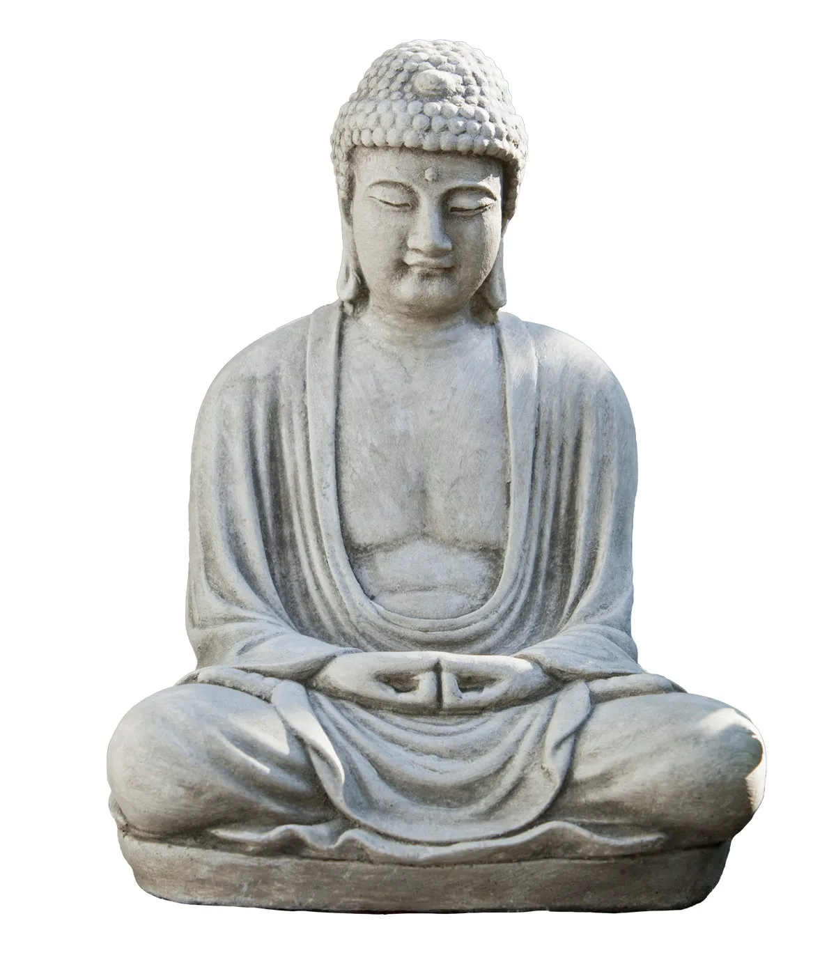 Small Seated Buddha Garden Statue