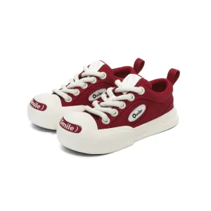 Smile Wine Canvas Shoes