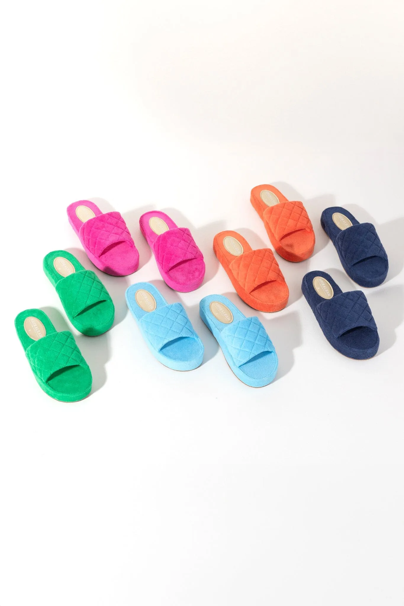 Sol Terry Pool Slides | Turquoise