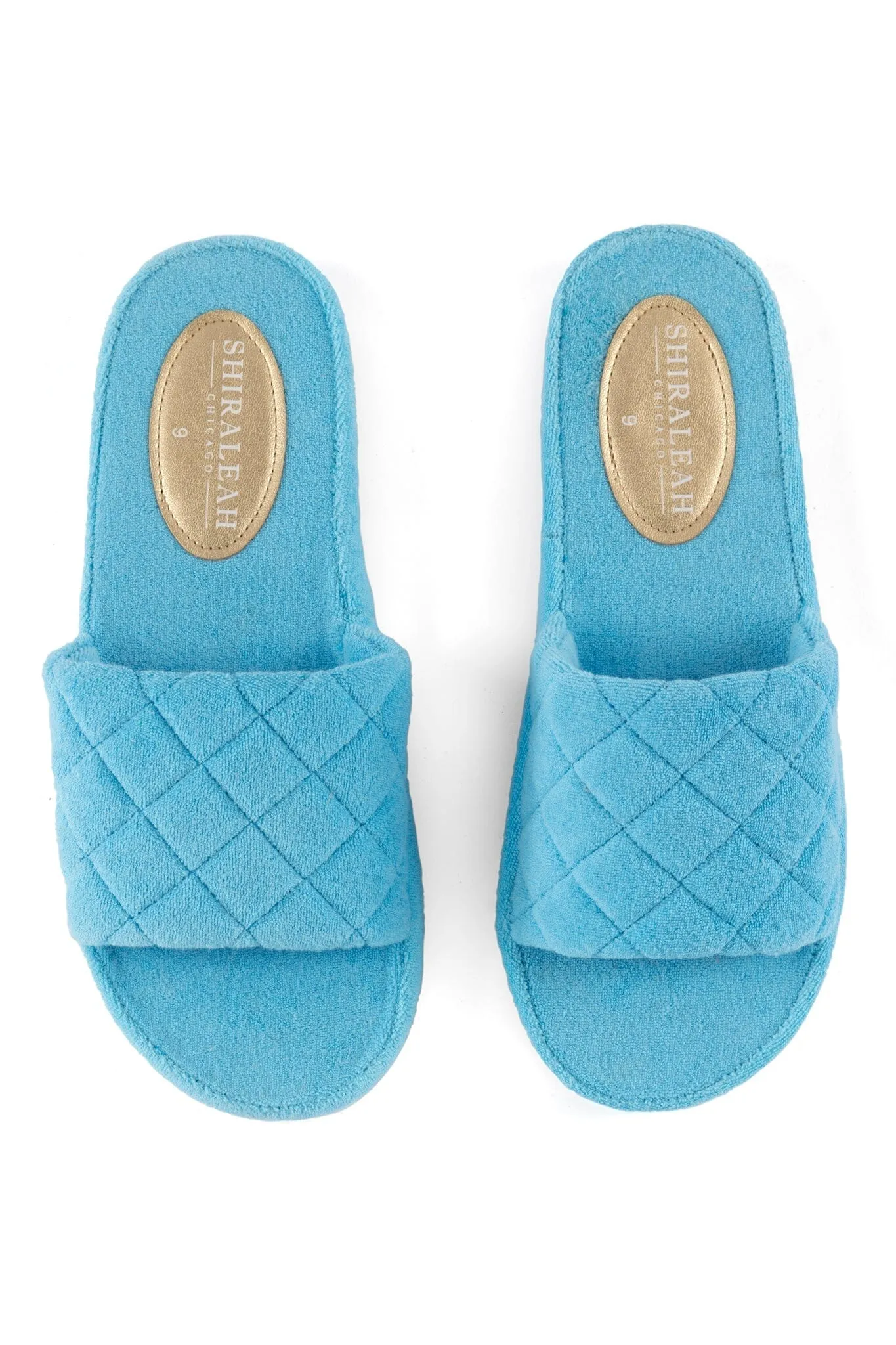 Sol Terry Pool Slides | Turquoise