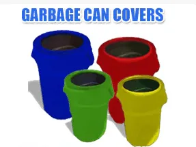 Spandex Trash Can Cover