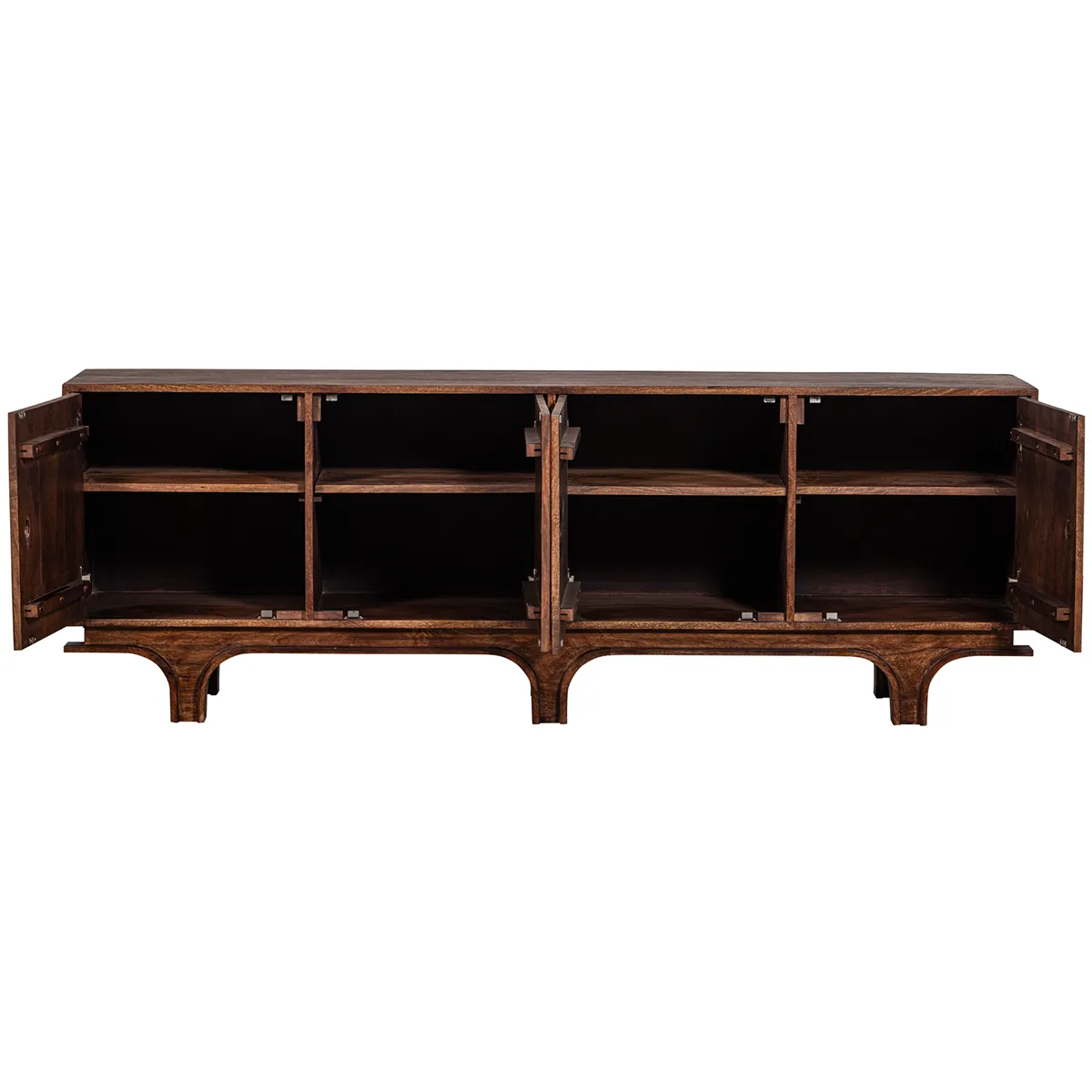 Staes Walnut Mango Wood Sideboard