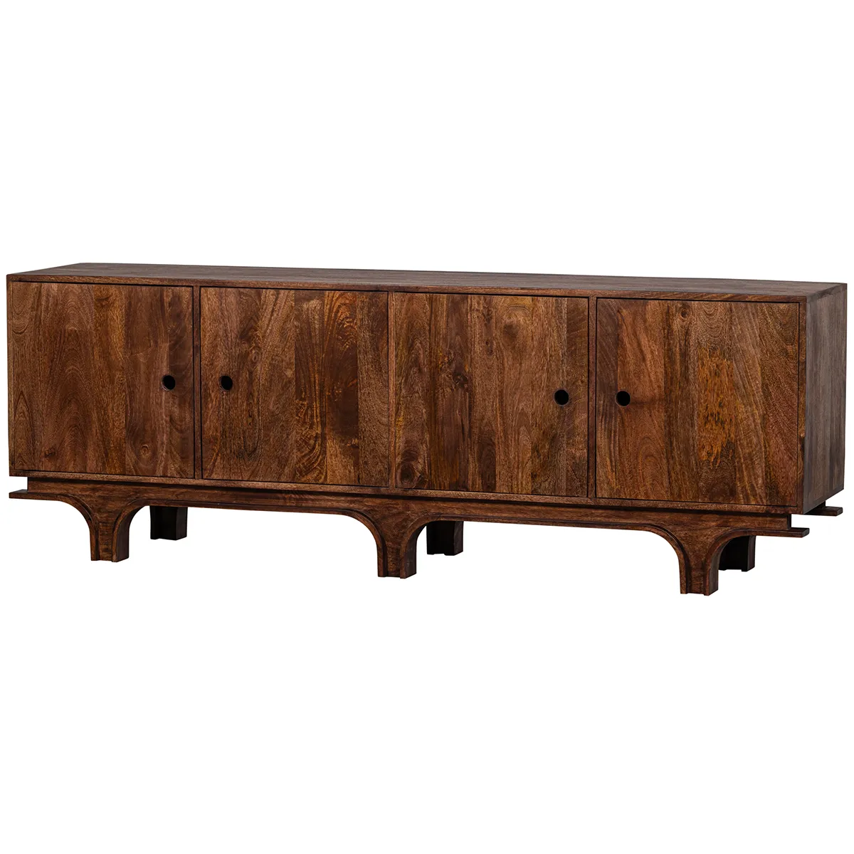 Staes Walnut Mango Wood Sideboard