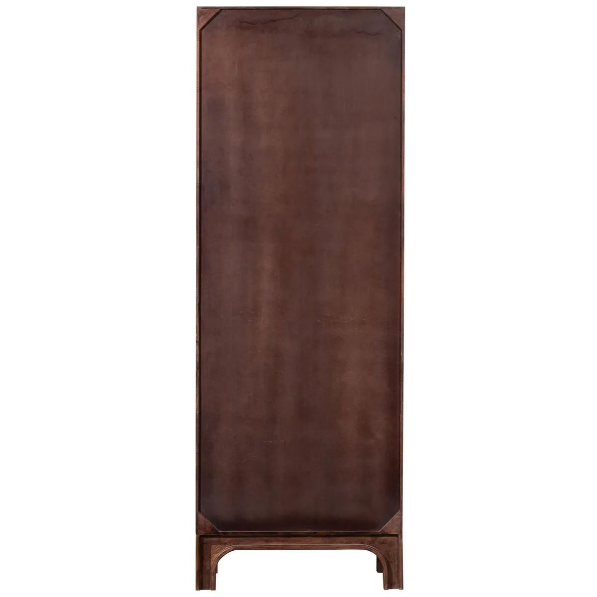 Staes Walnut Mango Wood Storage Cabinet