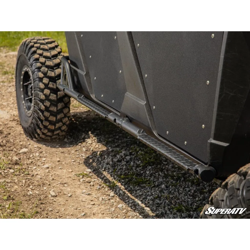 SuperATV Polaris Ranger 1000 Crew Heavy-Duty Nerf Bars