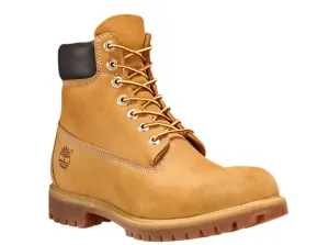 Timberland Mens 6-Inch Premium Wheat Nubuck Waterproof Boots