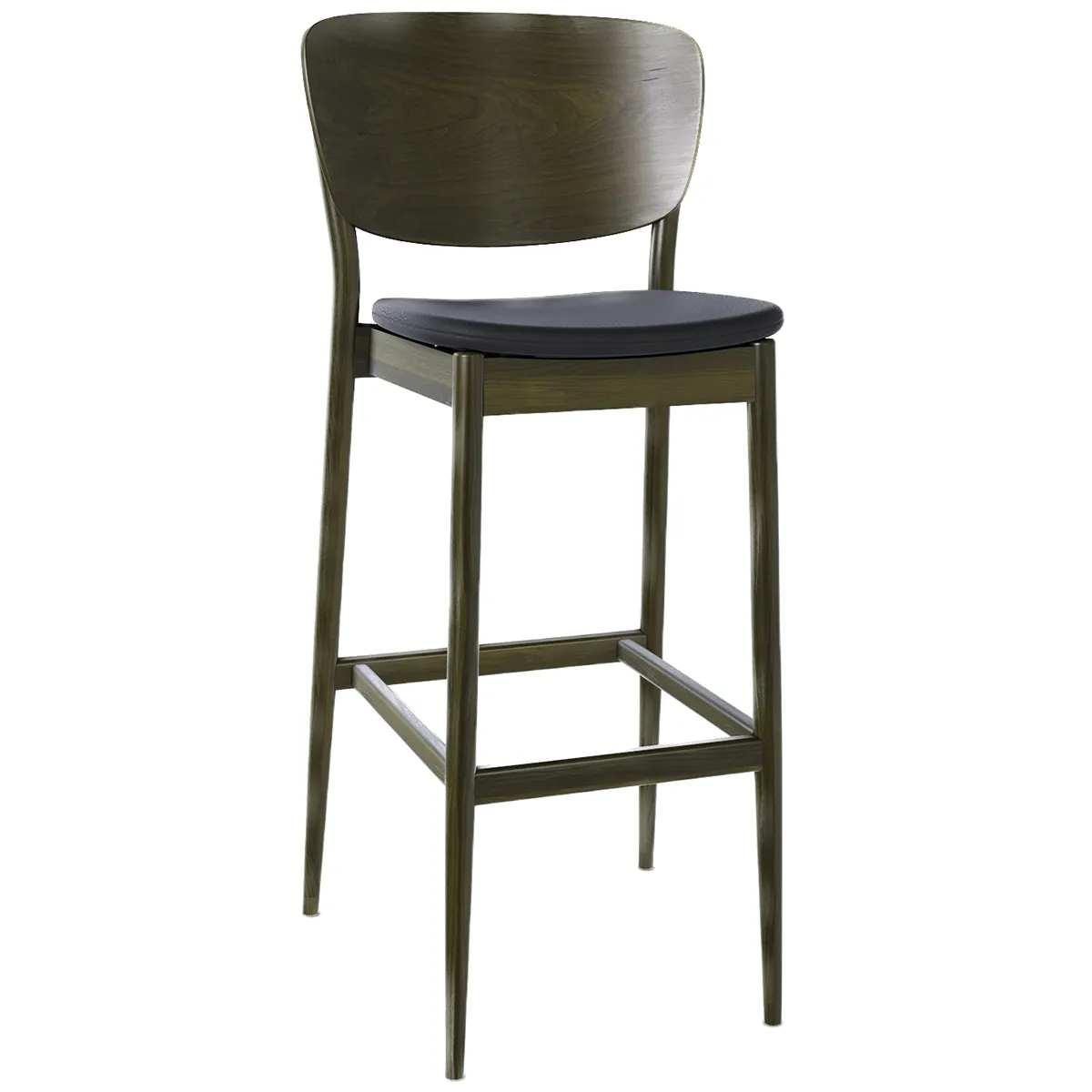 Valencia Upholstered/Wood Barstool