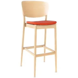 Valencia Upholstered/Wood Barstool