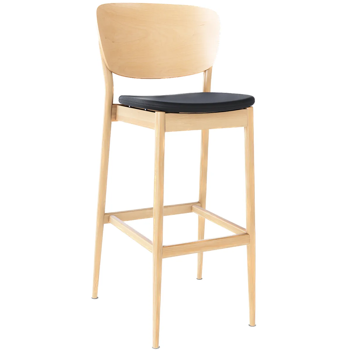 Valencia Upholstered/Wood Barstool