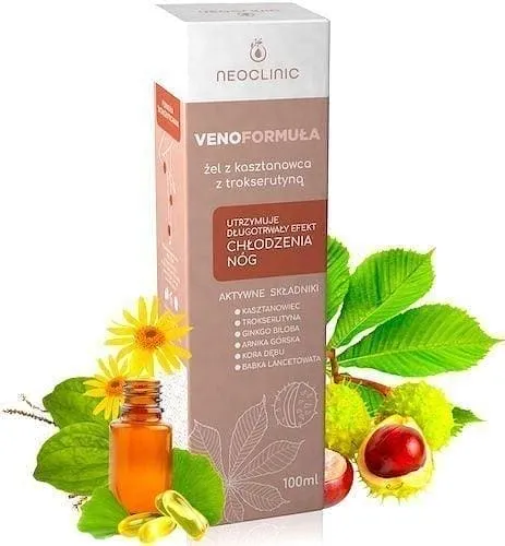 VenoFormuła Chestnut gel with troxerutin, heavy legs