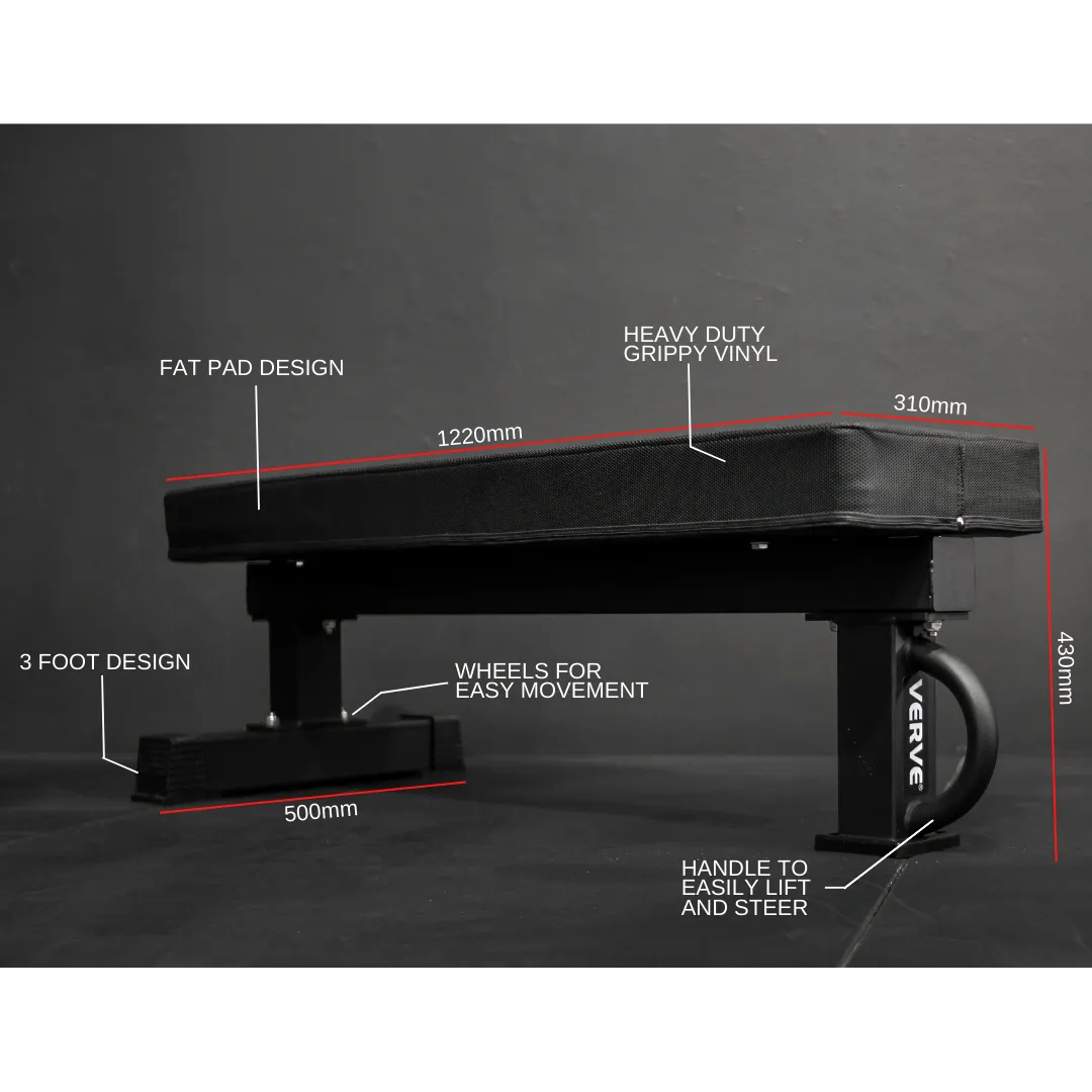 VERVE Power Flat Bench (IPF Specification) 12"