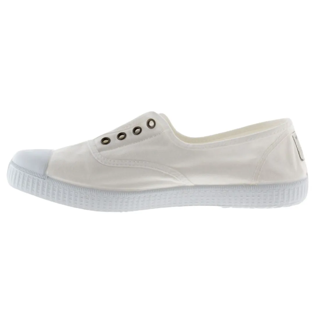 Victoria Shoes Dora Blanco Canvas Plimsolls