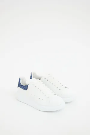 White & Blue Larry Sneaker