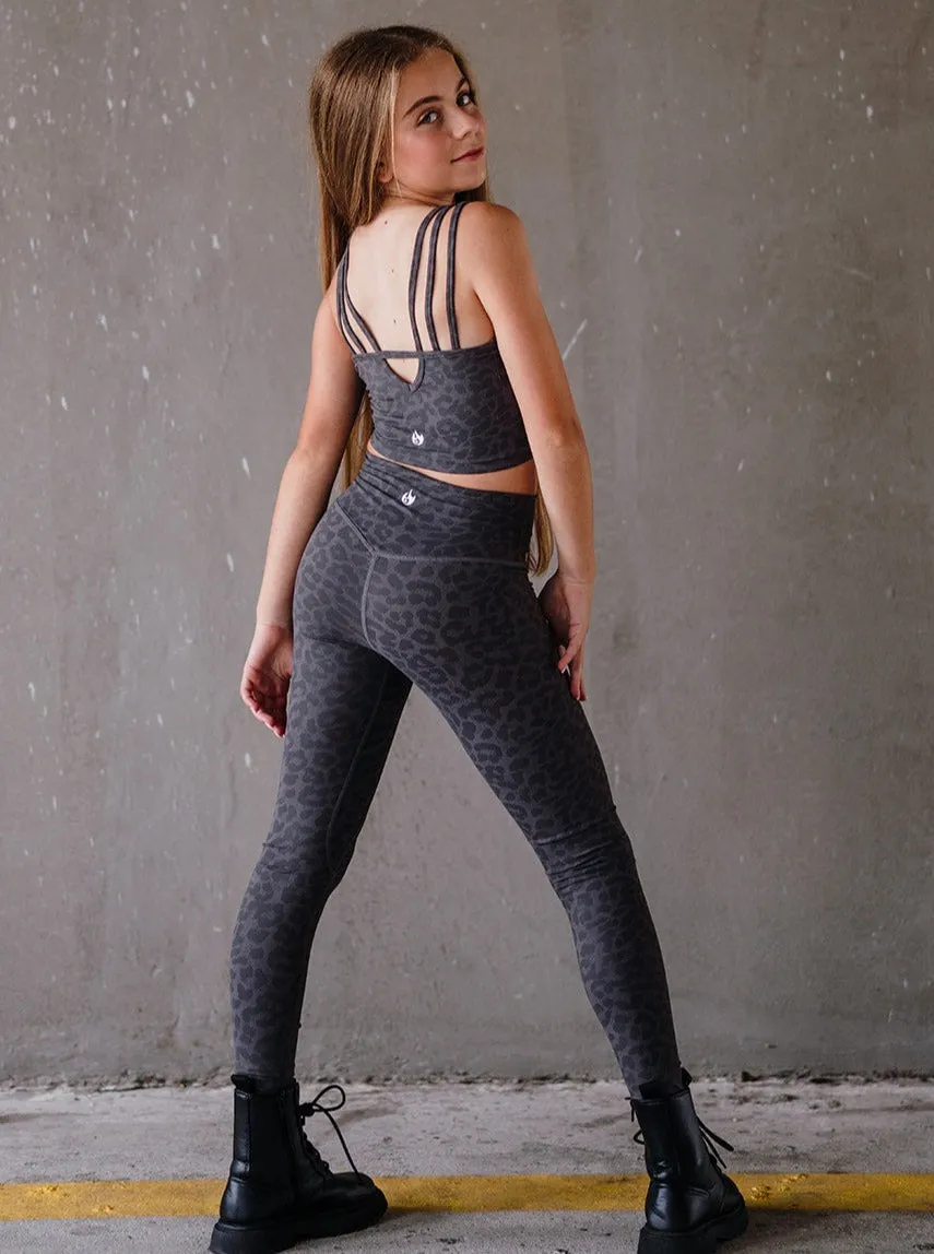 Youth Grey Lavish Leggings